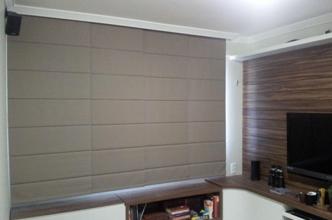 Persiana Romana — Home theater, Curitiba